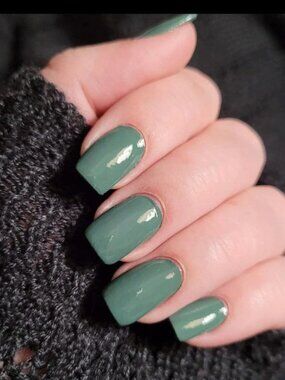 She's A Trooper Color Street Nail Polish Strips Green Polish